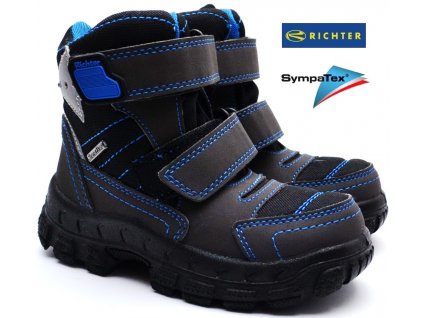 Zimní boty RICHTER 7932 641 9901 black lagoon