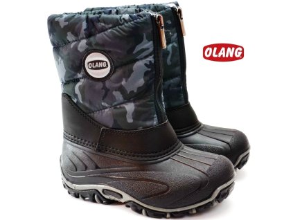 Zimní boty OLANG BMX 884 maskáč