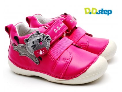 Dětské boty DDstep 015-195 tm. růžová