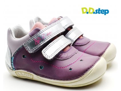 Dětské boty DDstep 018-43A levandulová