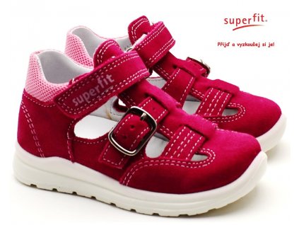 Dětské sandále SUPERFIT 600430-55 rosa