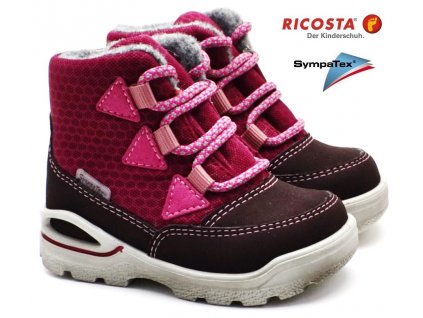 Zimní boty RICOSTA 39301 362 fuchsia