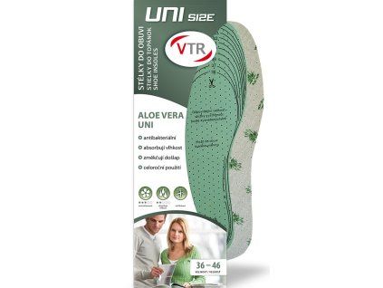 Vložky do bot ALOE VERA UNI ostříhávací