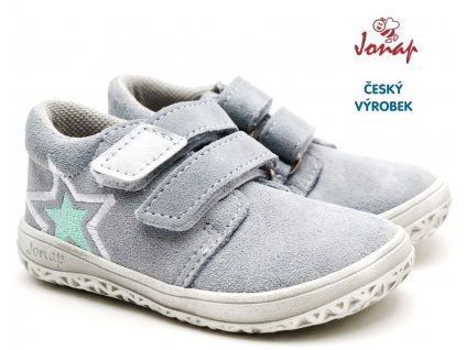 Dětské barefoot boty JONAP B1sv šedá