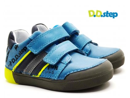Blikající boty DDStep 068-52 modrá