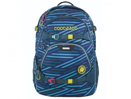 Školní batoh coocazoo ScaleRale, Zebra Stripe Blue, certifikát AGR