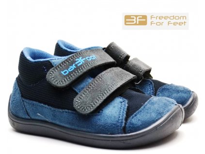 Dětské barefoot boty 3F 3BE39/3 modré