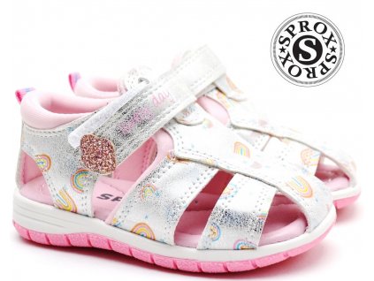 Dívčí sandály SPROX 549801 bílé