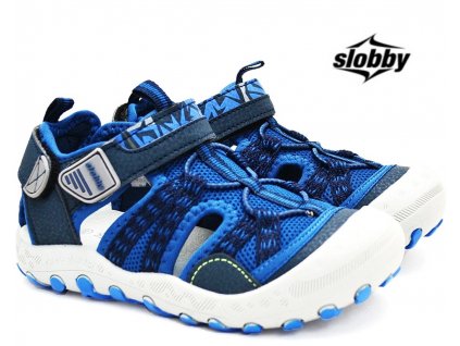 Trekové sandále SLOBBY 152-0055 modré