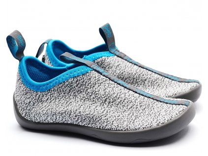 Dětské barefoot bačkory Affenzahn Homie Paw Knit Dog