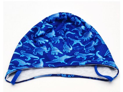 Čepice vázací Picowinter RDX F798P Dinosauři
