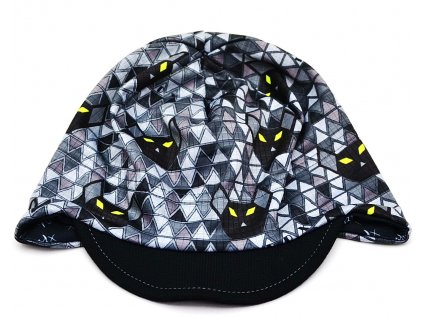 Čepice na uši s kšiltem Picowinter RDX F1088P Netopýři
