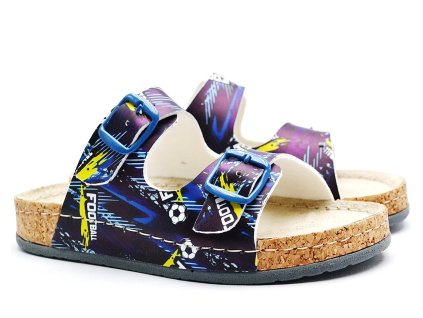 Dětské pantofle MILAMI 500-66fž football