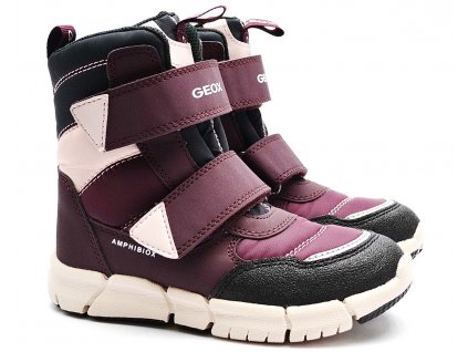 Zimní boty GEOX FLEXYPER J16APB 0FU50 C7357 ABX