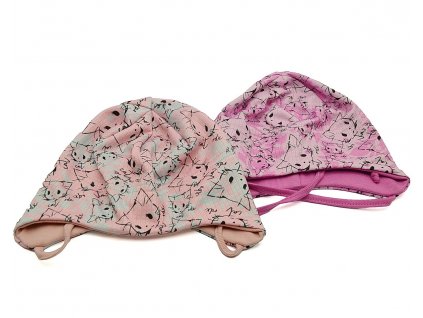 Čepice vázací Picowinter RDX F1224P Kočičky