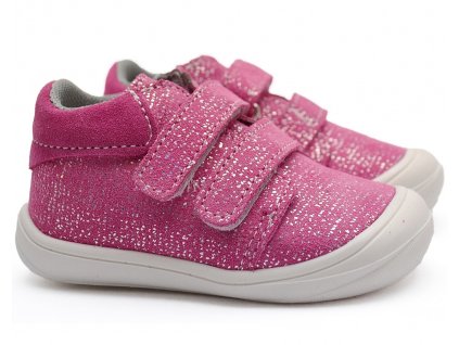 Dětské boty JONAP KID velcro růžová tisk