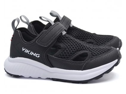 VIKING 3-54500 2 black Dětské sandály