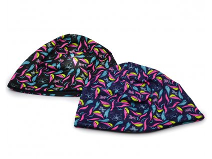 RDX F1307 Dívčí čepice KOLIBŘÍK barevná