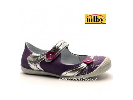 Dívčí balerínky HILBY F-4575-371 fialové