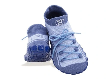 Dětské ponožkoboty s tkaničkami EEREE PB1011 modrá