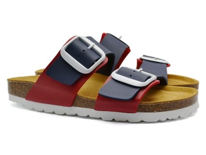 Pantofle BIO LIFE PISA 891 blue red