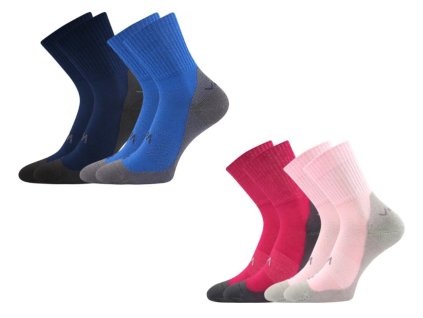 Teplé ponožky VOXX Barefootik froté (do -5°C) 2 páry