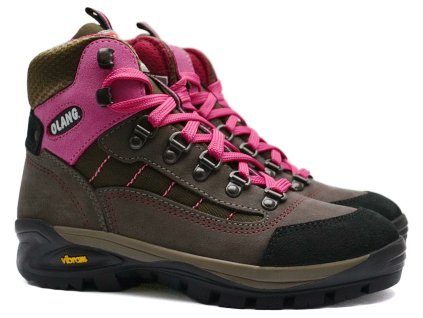 Treková obuv OLANG TARVISIO .TEX. 904 fuxia burgundy