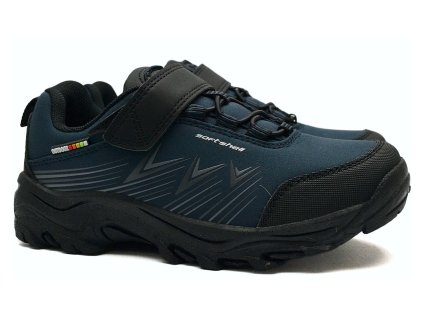 Softshelové boty American club WT246 navy