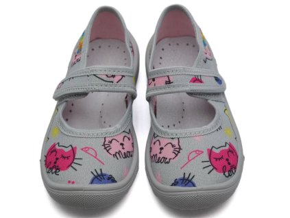Dívčí bačkory PeOn MI/001 VS kočičky