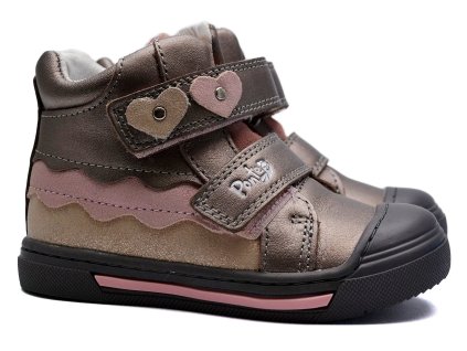 Dívčí boty PONTE DA06-5-2359A bronze