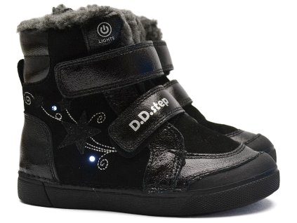 Zimní blikací boty DDstep W068-52745B
