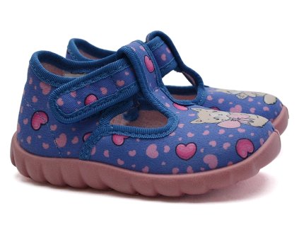 Dívčí bačkory FISCHER 561553 507 kočička