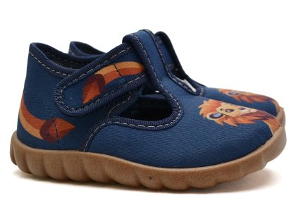 Dětské bačkory FISCHER 561557 558 lvíček