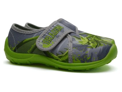 Dětské bačkory FISCHER 562382 664 drak