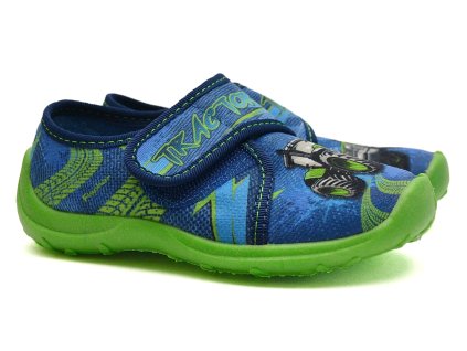 Dětské bačkory FISCHER 562383 559 traktor