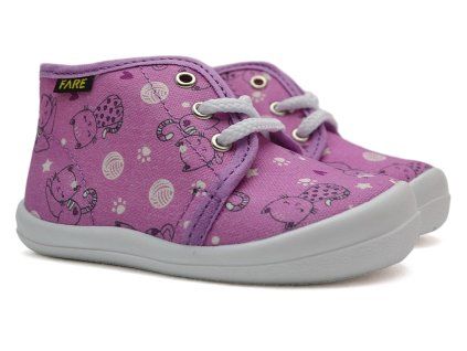 Dětské papuče FARE 4011491 šněrovací