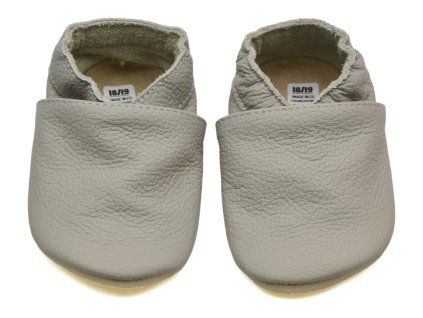 Dětské barefoot capáčky CRAVE CRAVITOS světle šedé