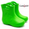Gumáky CAMMINARE ŽABKA zelené nezateplené G002