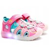 Dívčí blikací sandále WINK  SE21674 růžové