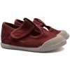 CIENTA voňavé plátěné tenisky 451777 bordó