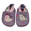Hopi Hop BAREFOOT kožené capáčky PTÁČEK violet