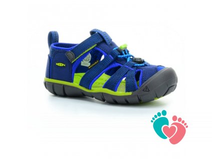 Chlapecké sandálky Keen Seacamp II CNX - Blue Depths/Chartreuse, Botičkov Chrudim
