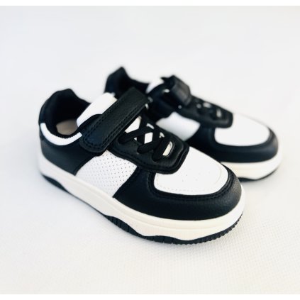 Detské celoročné tenisky - Bieločierna (Veľkosť 36)