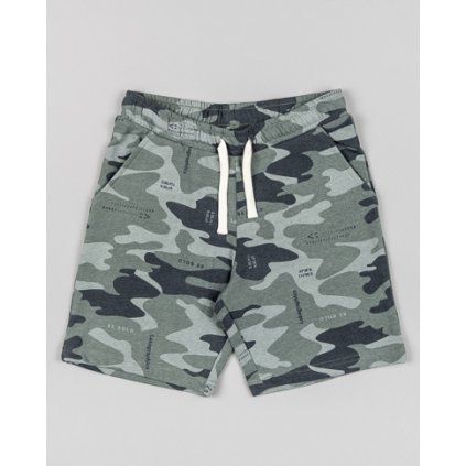 Chlapčenské krátke nohavice maskáčové - Mnohofarebné (Veľkosť 164)