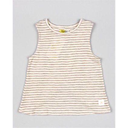 Dievčenské letné tielko - Cream (Veľkosť 152)
