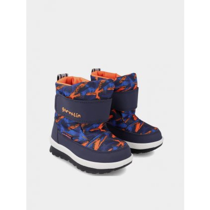 Chlapčenská obuv do snehu - Mnohofarebné (Veľkosť 35)