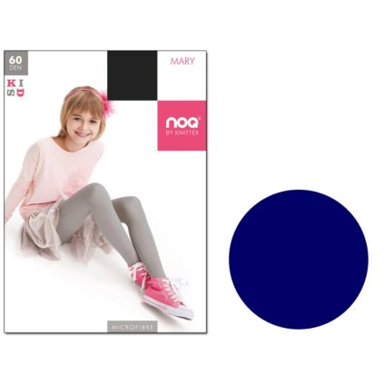 Dievčenské silonky MARY - Modrá (Veľkosť 140/146)