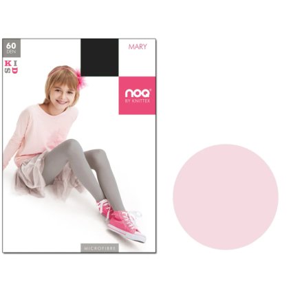 Dievčenské silonky MARY - Ružová (Veľkosť 128/134)