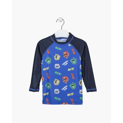 Plavkový top s UV ochranou 50+ HEY - Modrá (Veľkosť 98)