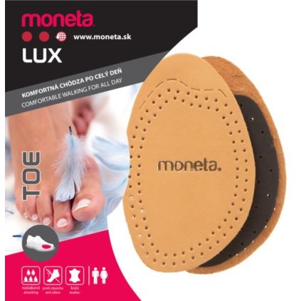 Vložky do topánok MONETA - LUX toe - Hnedá (Veľkosť 43-44)